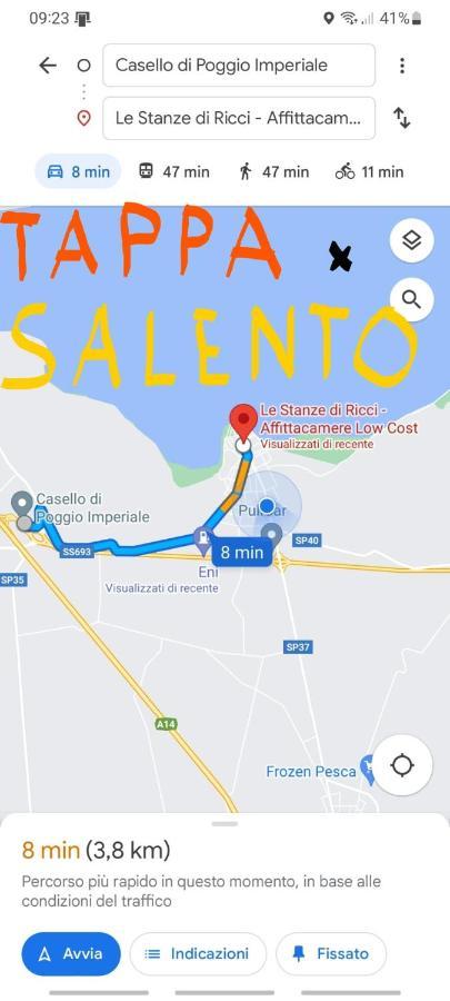Le Stanze Di Ricci - Affittacamere Low Cost Lesina Kültér fotó